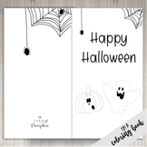 Halloween Treat Coloring ABC Book