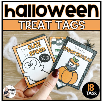 Preview of Halloween Treat Tags