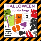 Halloween Trick or Treat Candy Bags Craft Activity