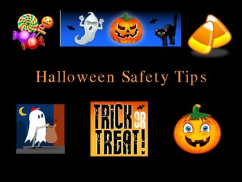 Preview of Halloween / Trick or Treat Safety Tips Power Point Lesson