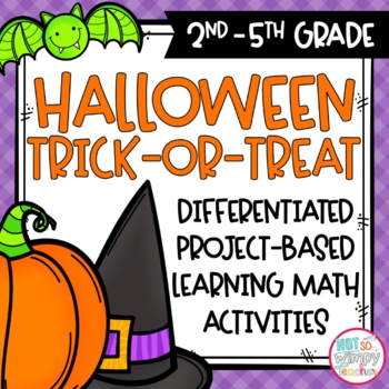 Preview of Halloween Math Project-Based Learning Activities