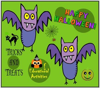 Preview of Halloween Tricks and Treats: Fun Educational Activities