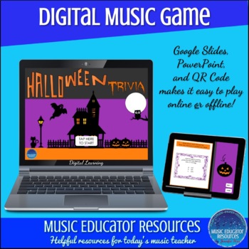 Preview of Halloween Trivia | FREE | Digital Game