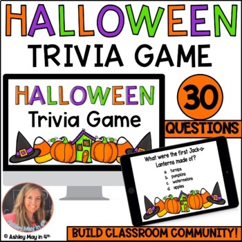 Preview of Halloween Trivia Game | Halloween Game Show