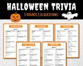 Halloween Trivia, Halloween Games, Halloween Party Games, 