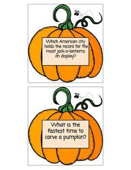 Halloween Trivia Question of the Day Interactive Bulletin Board  TpT