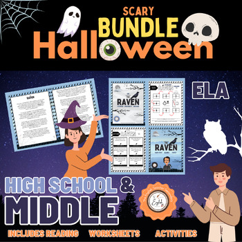 Preview of Halloween Unit Bundle Worksheets