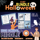 Halloween Unit Bundle Worksheets