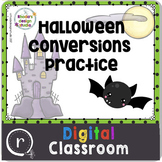 Halloween Unit Conversion Practice Google Slides Classroom