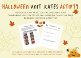 Halloween Unit Rates Bargain Hunting Activity Game, Reflec