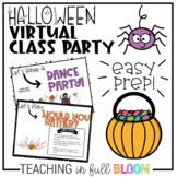 Halloween Virtual Class Party Easy Prep