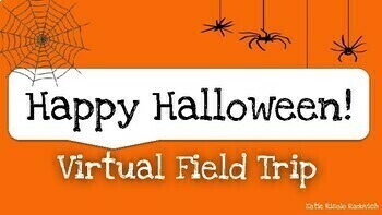 Preview of Halloween Virtual Field Trip - History, Disney World, Disneyland, Around world
