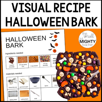 Halloween Visual Recipe: Chocolate Bark by the small but mighty teacher