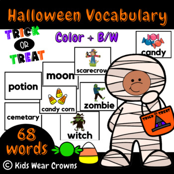 Preview of Halloween Vocabulary