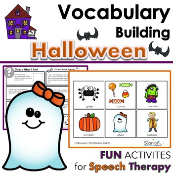 halloween speech therapy activities for toddlers
