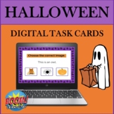 Halloween Vocabulary BOOM CARDS