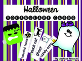 Halloween Vocabulary Cards