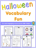 Halloween Vocabulary Practice Fun