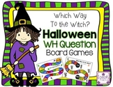 Halloween WH Question Board Games