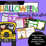 Halloween Warm-Ups, Writing Prompts & Morning slides! |The