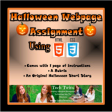 Halloween WebPage Assignment