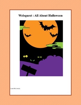 Preview of Halloween Webquest- An Internet Activity