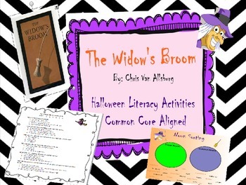 Preview of Halloween Literacy Smart Board Activities & Quiz