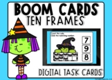 Halloween Witch & Black Cat Count To 10 Ten Frame Boom Car