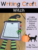 Halloween Witch Hat Writing Craft