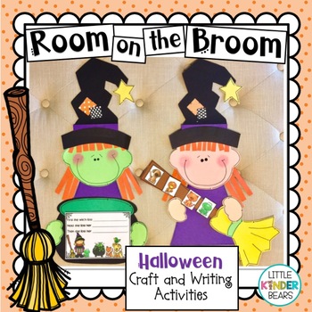 Preview of Halloween Witch Room on the Broom Craft