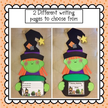 Halloween Witch Room on the Broom Craft by Little Kinder Bears | TPT