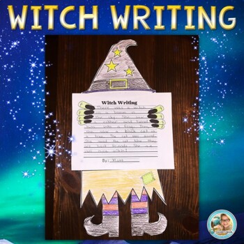 Preview of Halloween Witch Craft Writing Activity