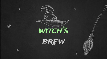 Preview of Halloween Witch's Brew (Slime Science Experiment)