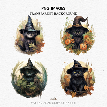 Witch PNG Creepy Horror Halloween Clipart