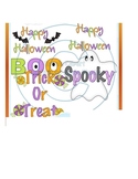 Halloween Word Art