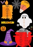 Halloween Word Bank