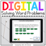 Halloween Word Problems Digital Activity | Distance Learning