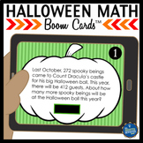 Halloween Word Problems Math Boom Cards