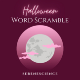 Halloween Word Scramble