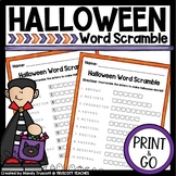 Halloween Word Scramble | TPT Dollar Deals