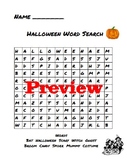 Halloween Word Search