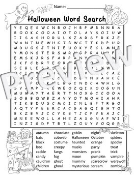 Horror Movie Word Search: Under 5 Dollars Word Search Puzzle Book for  Adults Halloween Fun