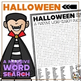 Halloween Word Search Puzzle MASSIVE October Halloween Wor