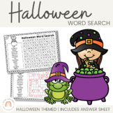 Halloween Word Search FREE