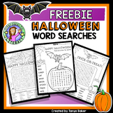 Halloween Word Searches - FREEBIE!