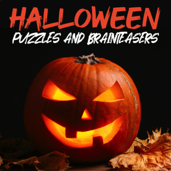 Preview of Halloween Word Search — October Fun Brain Teasers and Puzzles, Early Finishers