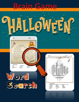 Preview of Halloween Word Search Puzzle Game