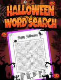 Halloween Word Search - Seek and Find Handout - Great for 