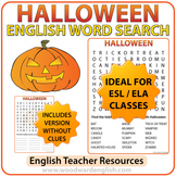 Halloween Word Search in English