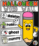 Halloween Word Wall Cards Set